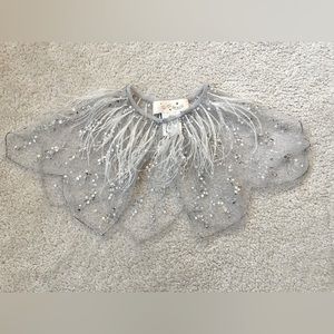Tutu Du Monde Silver Sequin Cape